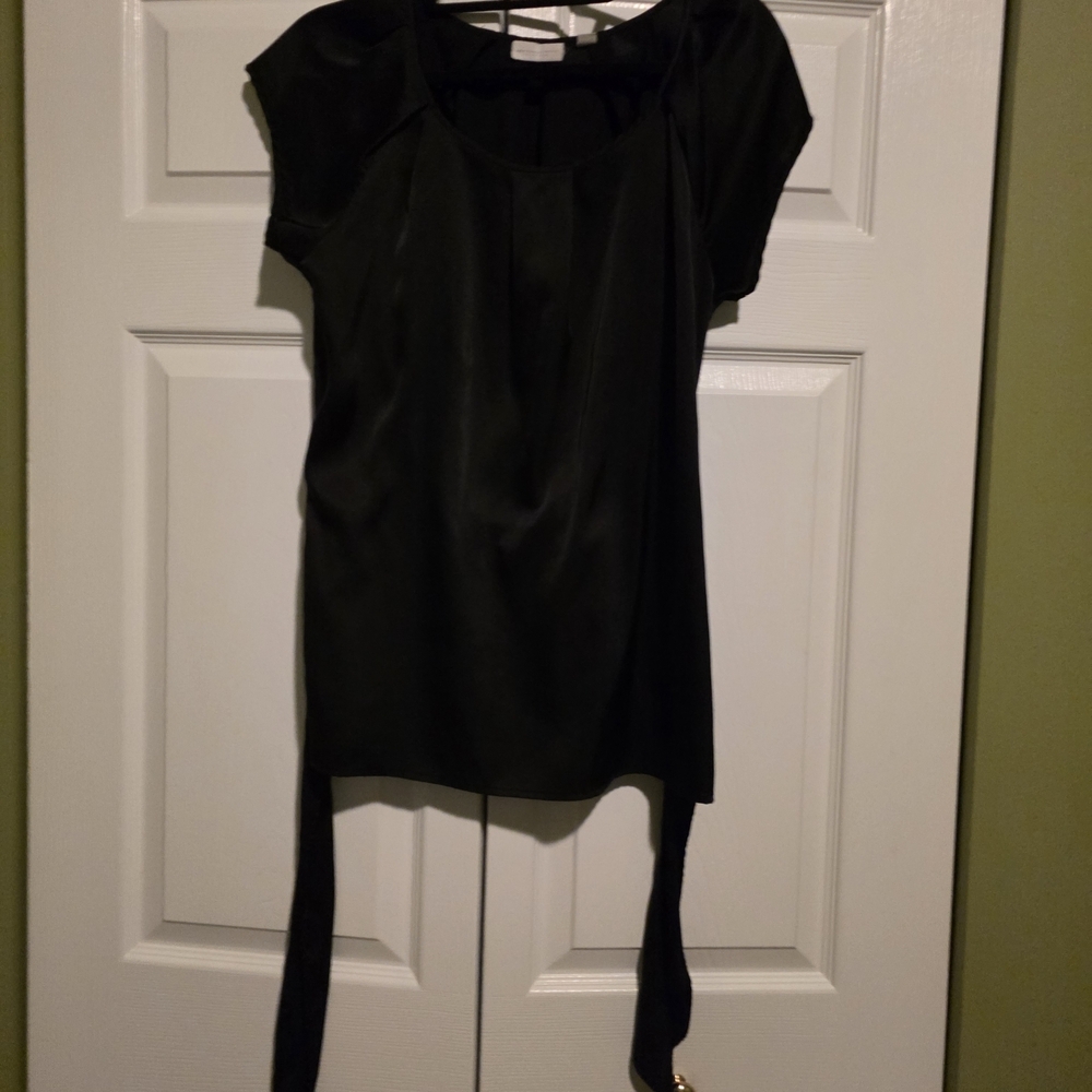 New York & Company Elegant Black Women's Top
